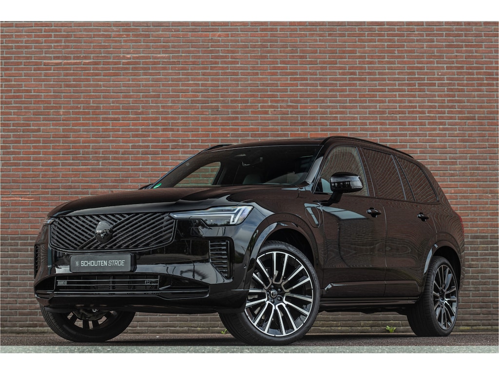 Volvo XC90 T8 AWD Plug-in 406pk Ultra Black Edition Executive, Bowers & Wilkins, Trekhaak, Nappaleder, Luchtvering, Stoelkoeling.