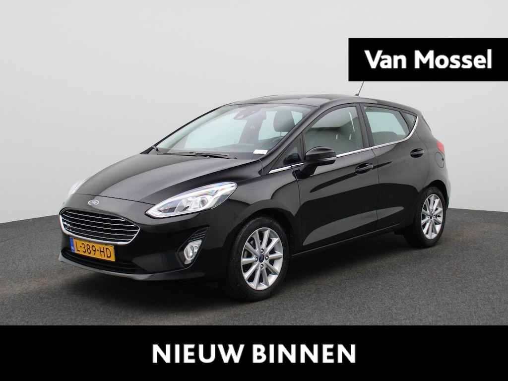 Ford Fiesta 1.0 EcoBoost Titanium X 95PK | Navigatie | B&O Audio | Stoel,- Stuur en Voorruitverwarming | Parkeersensoren | Keyless | Apple CarPlay & Android Auto