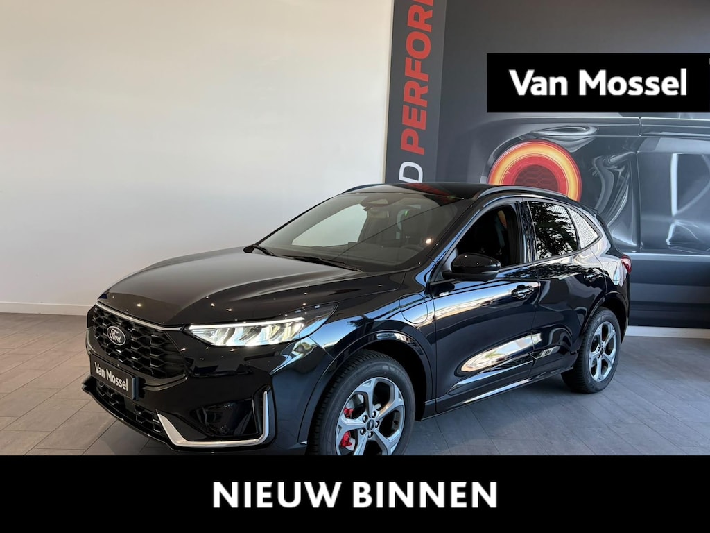 Ford Kuga ST Line X 2.5 PHEV | 243 PK | ADAPTIVE CRUISE CONTROL | ELECTRISCHE WEGKLAPBARE TREKHAAK | ALL WEATHER BANDEN | AGR STOELEN | 2.100KG TREKGEWICHT | VOORRAAD! |