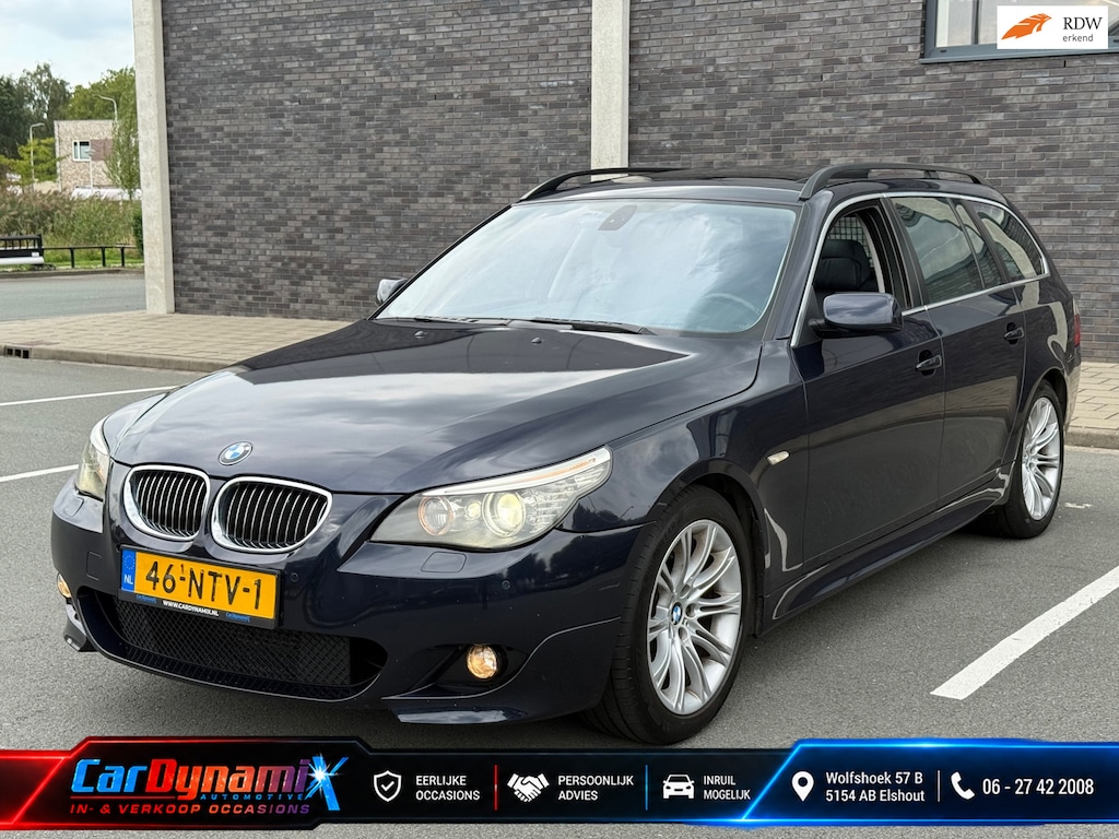 BMW 5-Serie Touring 530d LCI | M-Pakket | Pano | HUD | M57 | Leder