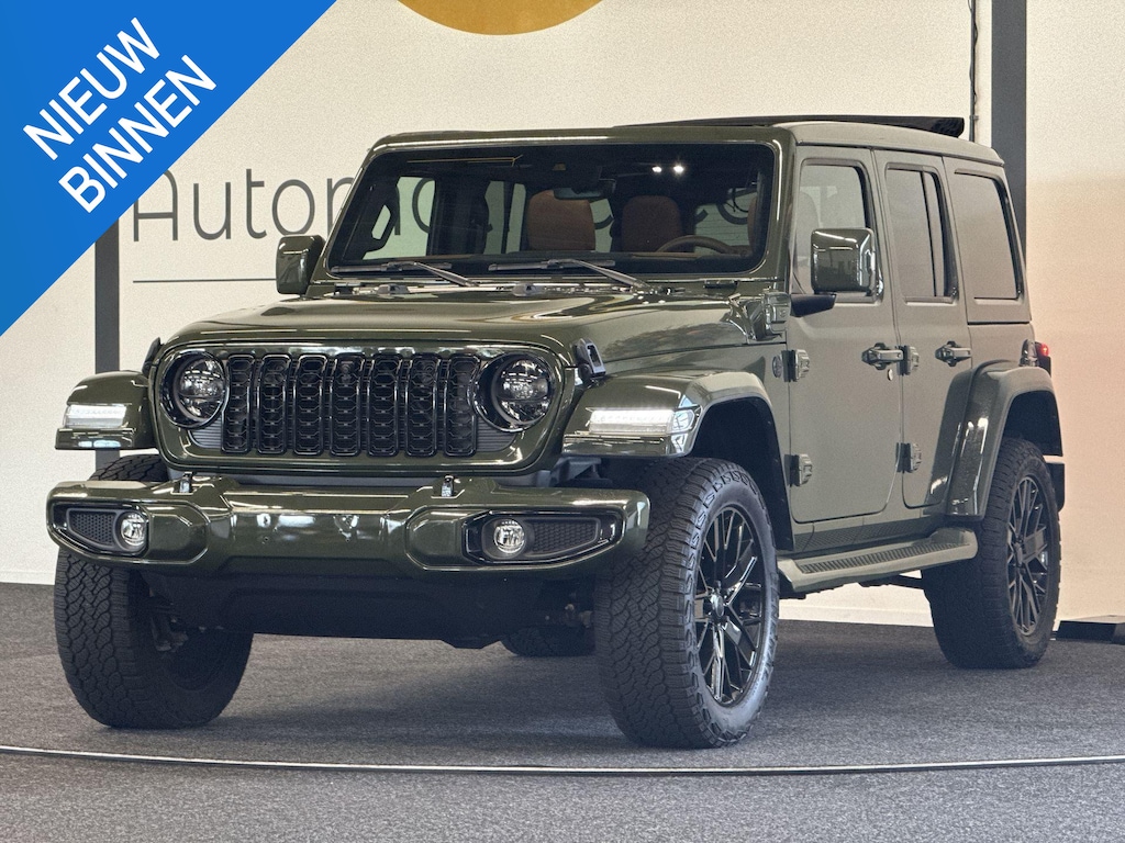 Jeep Wrangler Unlimited 4xe 380 Sahara PHEV | FACELIFT | EL. STOELEN
