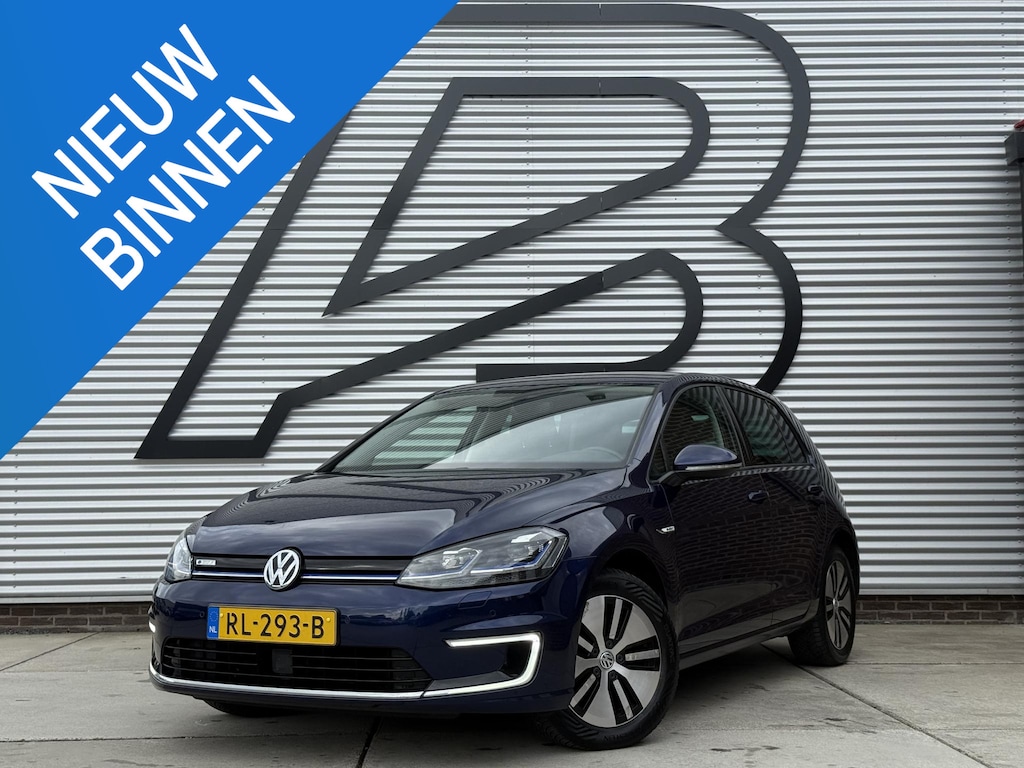 Volkswagen E-Golf e-Golf 2e Eigenaar|Navi|Camera|Virtual Cockpit|Carplay|Stoelverwarming|N.A.P|APK tot 01-2027