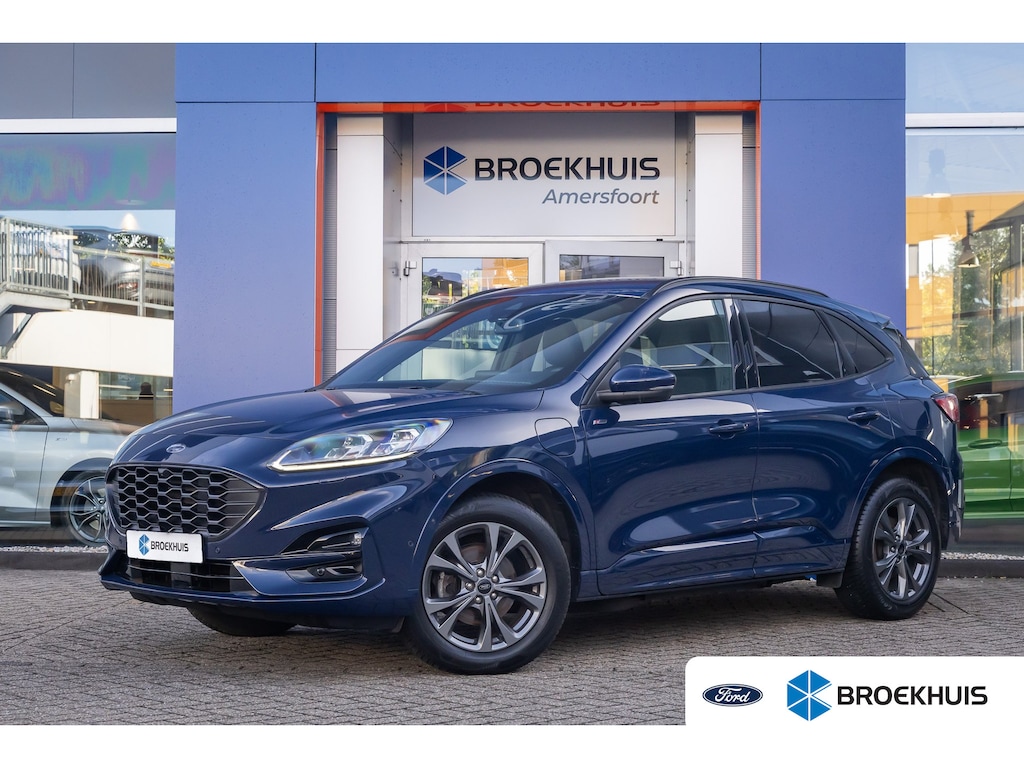 Ford Kuga 2.5 PHEV ST-Line X Trekhaak | Dodehoek detectie | Stoel- Stuurverwarming | Parkeersensoren | Keyless | Elek. Achterklep | Dodehoek Detectie | B&O | Apple Carplay/Android Auto | Achteruitrijcamera | Apple Carplay/Android Auto|telefoonintegratie premium | Audio installatie premium