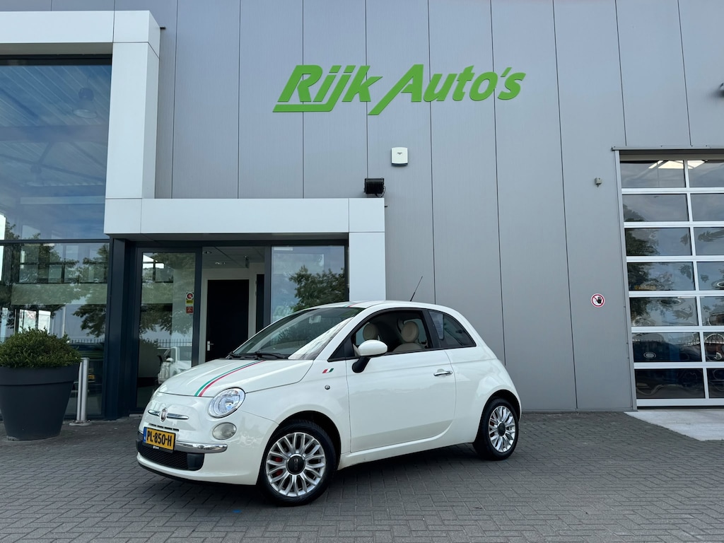 Fiat 500 1.2 * AC * Bleutooth * APK * Recent onderhoud * LM velgen *