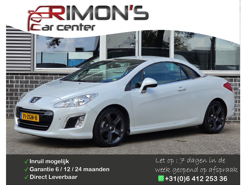Peugeot 308 CC 1.6 THP Griffe Leder Navi Stoel+Nek Verwarming NL Auto