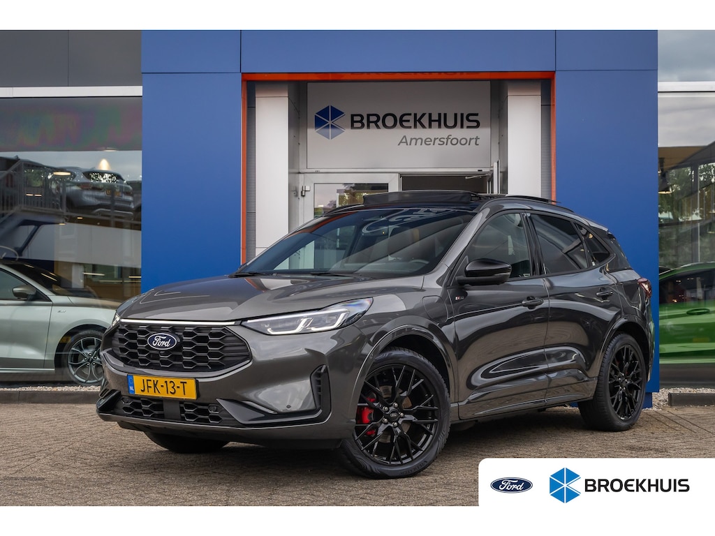 Ford Kuga 2.5 PHEV ST-Line X | Elek. Panoramadak | Adaptive Cruise Control | Elek. Trekhaak | Elek. Verstelbaren stoelen met geheugen | Winterpack | Blackpack | B&O |
