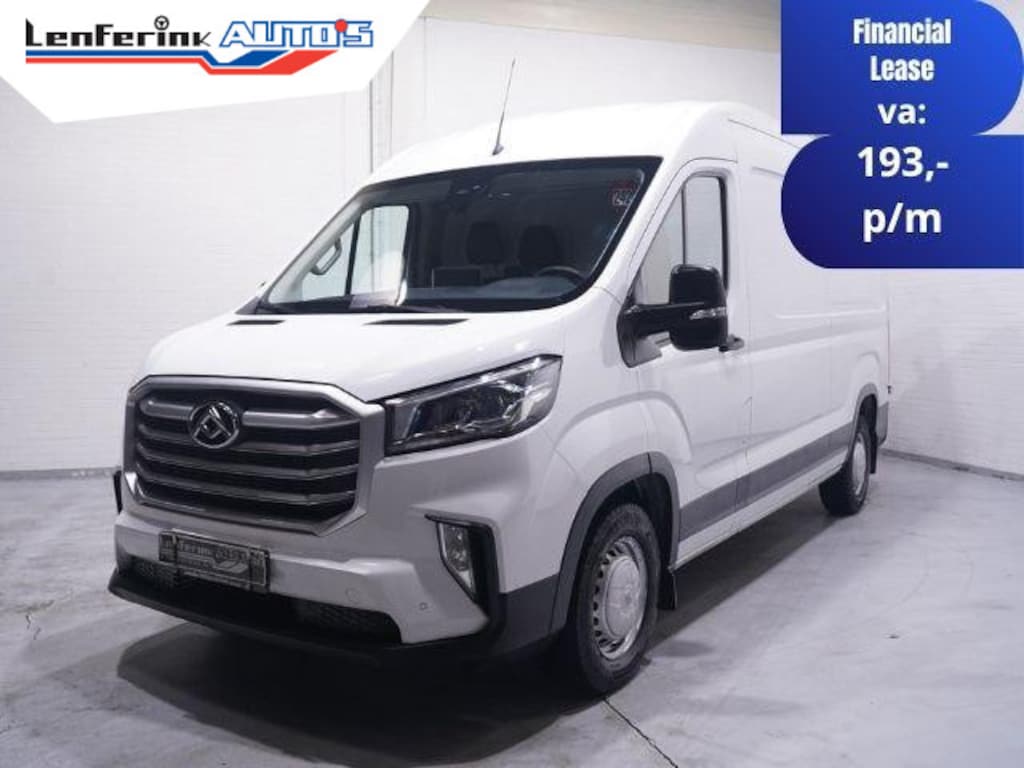 Maxus Deliver 9 2.0 CiT 148 pk L3H2 Airco, Apple Carplay Camera achter, Cruise Control, Laadruimte Pakket, PDC V+A, 3-Zits