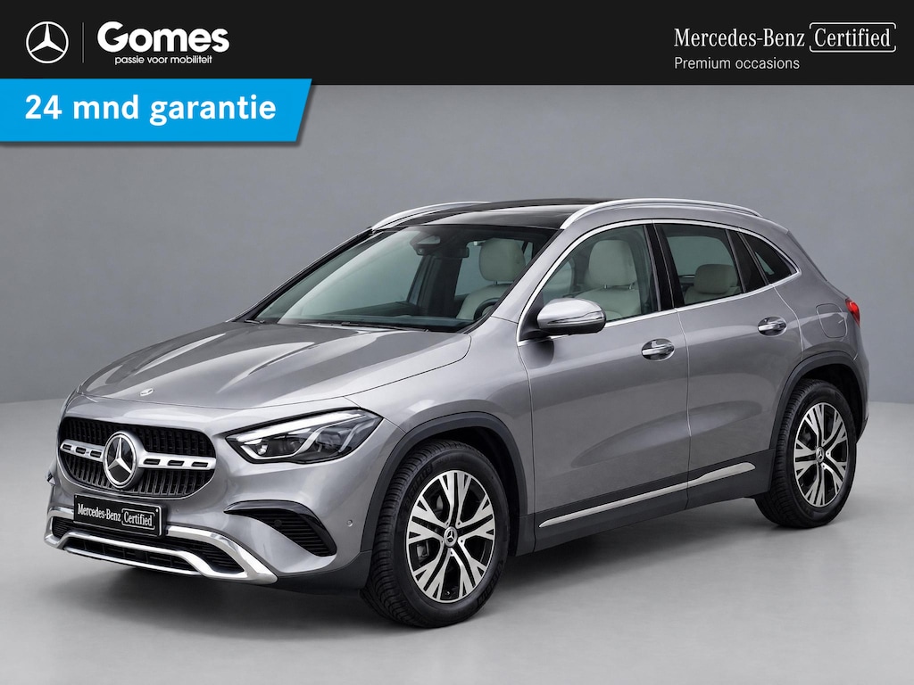 Mercedes-Benz GLA 180 Star Edition Luxury Line | Panoramadak | Trekhaak Wegklapbaar | Memory Pakket | Achteruitrijcamera | Sfeerverlichting | Stoelverwarming | Dodehoekassistentie | Multibeam LED | Keyless-GO | Elektrisch Bedienbare Achterklep