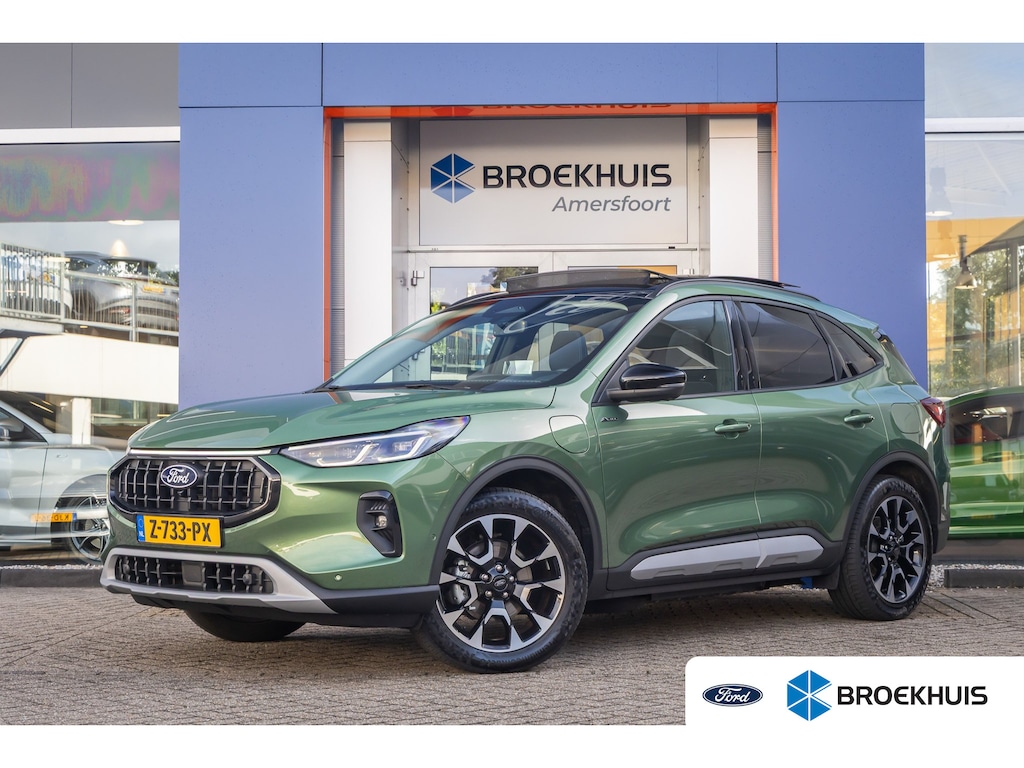 Ford Kuga 2.5 PHEV Active X | Full options! | Trekhaak Elek. | Panoramadak | Winterpack | Dodehoek detectie | Elektrisch verstelbare stoel(en) | Matrix LED koplampen | Head-up display | Achteruitrijcamera | 360 Camera | Apple Carplay/Android Auto | Achteruitrijcamera | Dodehoek detectie | Electrische trekhaak