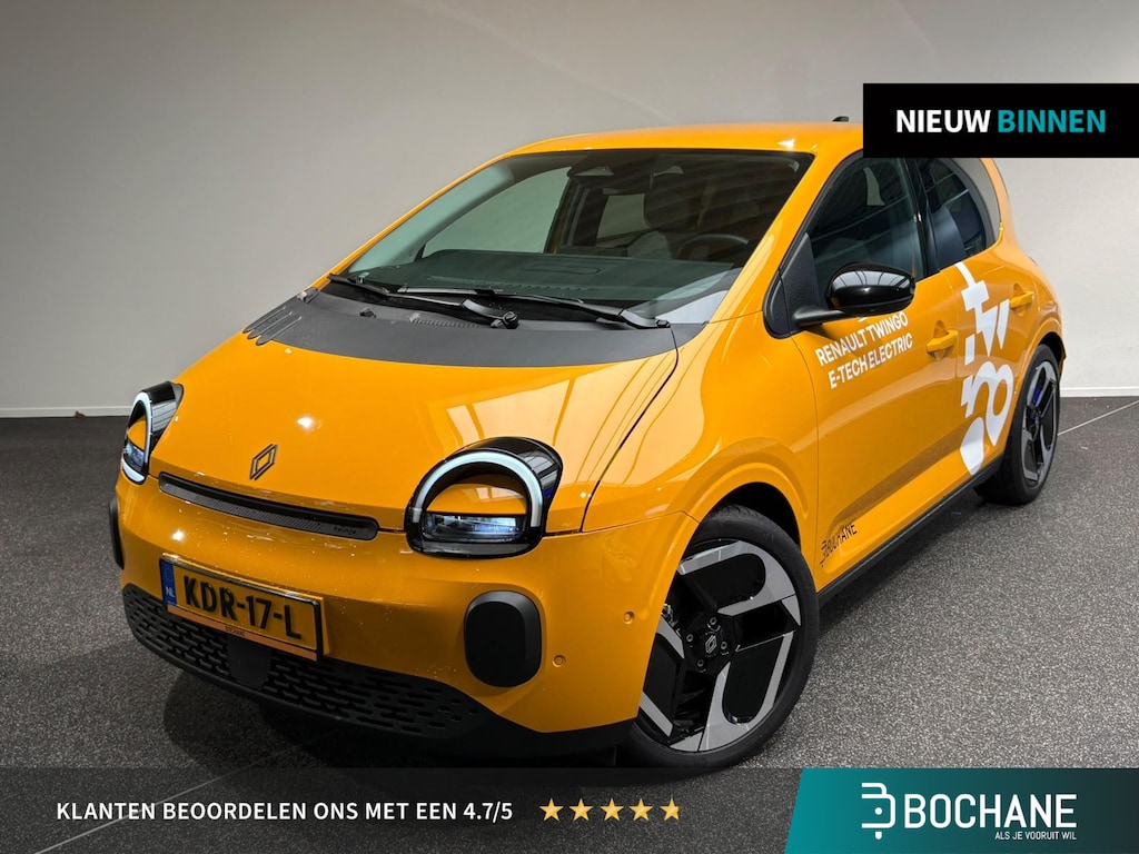 Renault Twingo urban range techno 27.5 kWh | Demo | Camera | Navigatie | Stoelverwarming |