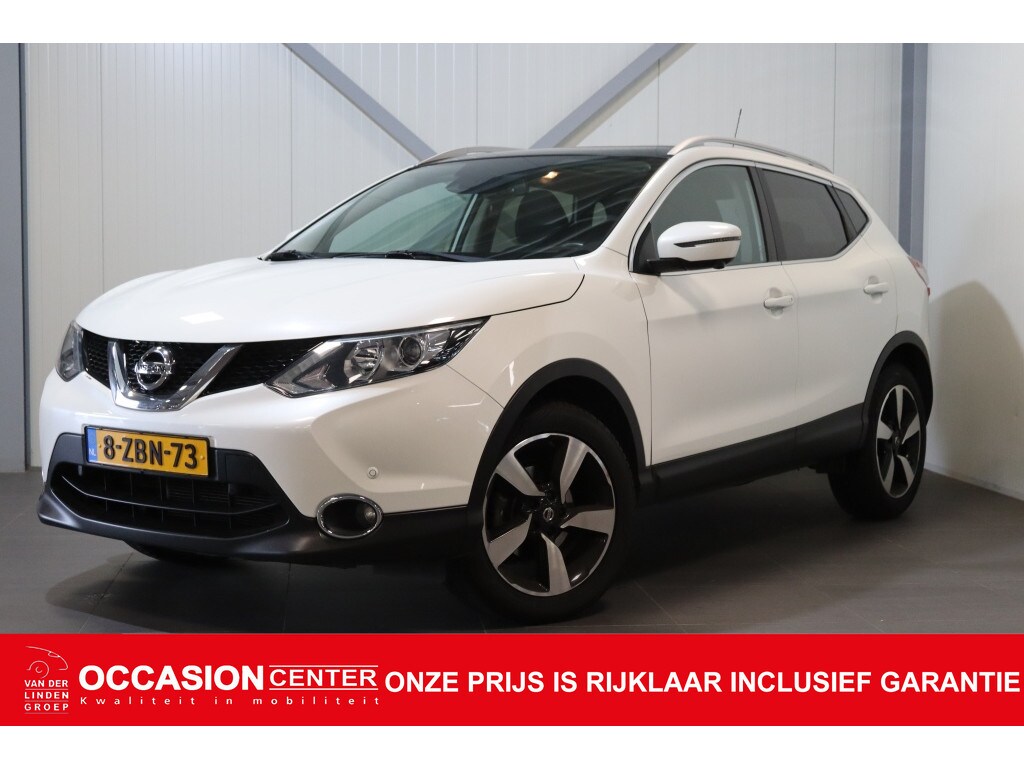 Nissan Qashqai 115pk Connect Edition|Glassroof|AVM|Trekhaak|Rijklaarprijs|