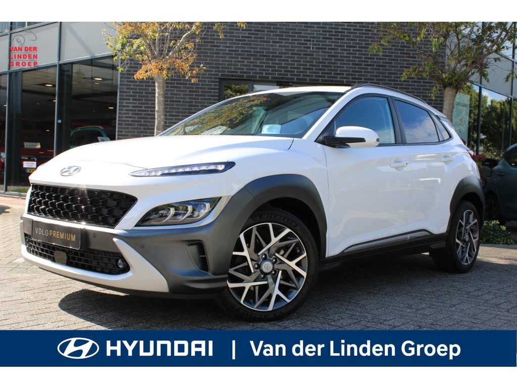 Hyundai Kona 1.6 GDI HEV Premium Full Option! "RIJKLAARPRIJS"
