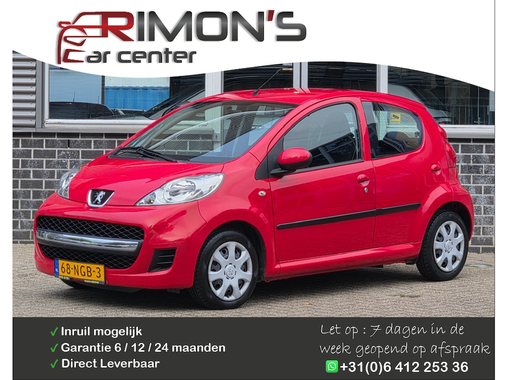 Peugeot 107 1.0-12V XS Automaat 5 Deurs Airco Apk 09-2027