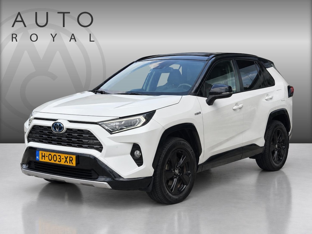 Toyota RAV4 2.5 Hybrid AWD Bi-Tone | CAMERA | JBL | LED KOPLAMPEN | NAVIGATIE | KEYLESS ENTRY/GO | LEDER | PARKEREN SENSOREN |  STOELVERWARMING | ELEKTRISCHE STOELEN |