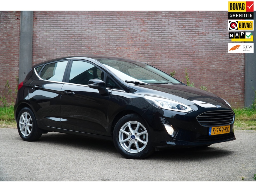 Ford Fiesta 1.0 EcoBoost 125 PK AUTOMAAT, Titanium, Airco, Navigatie, Cruise, Ned. Auto