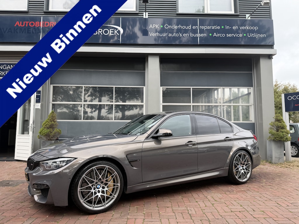 BMW M3 3-serie Competition DCTA Bj 2017 F80 Carbon 451pk Vol opie Uniek  !!