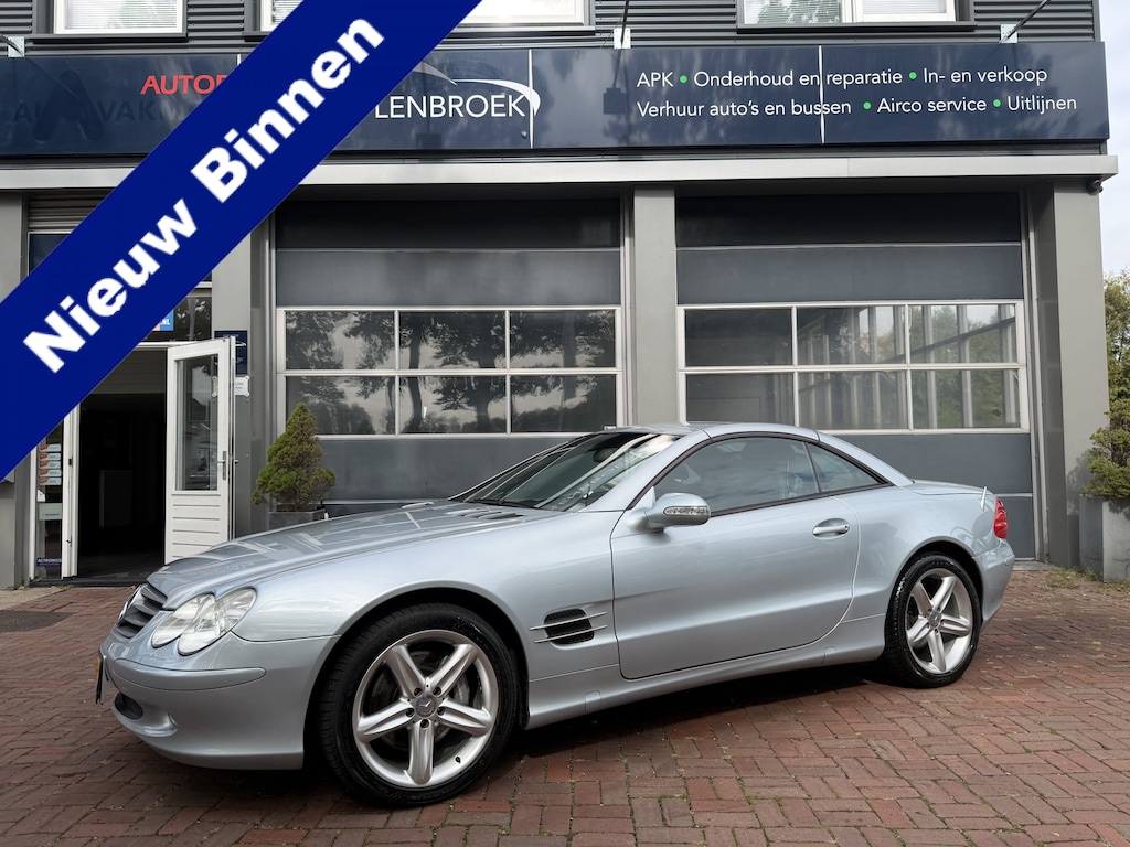 Mercedes-Benz SL 500 – 2003 – 128.000 km – 306 PK – VOL OPTIE! ⭐