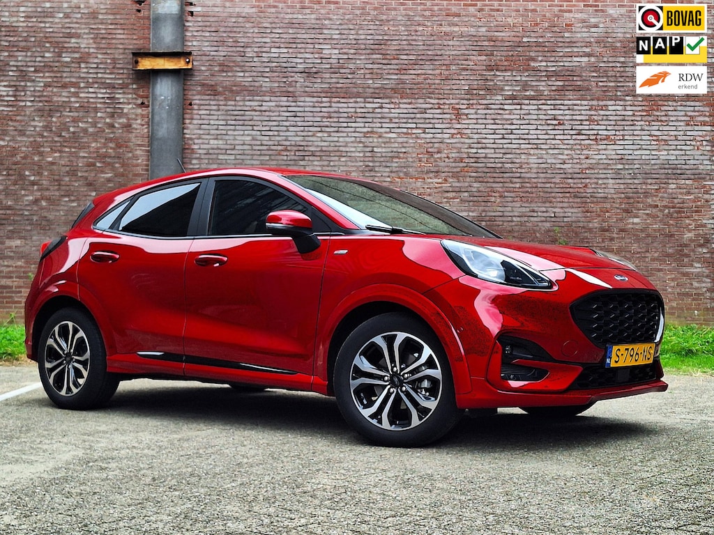 Ford Puma 1.0 EcoBoost Hybrid ST-Line, Trekhaak, Camera, Climat, Cruise, Carplay, Voorruit Verw., LM Velgen, Ned.auto.