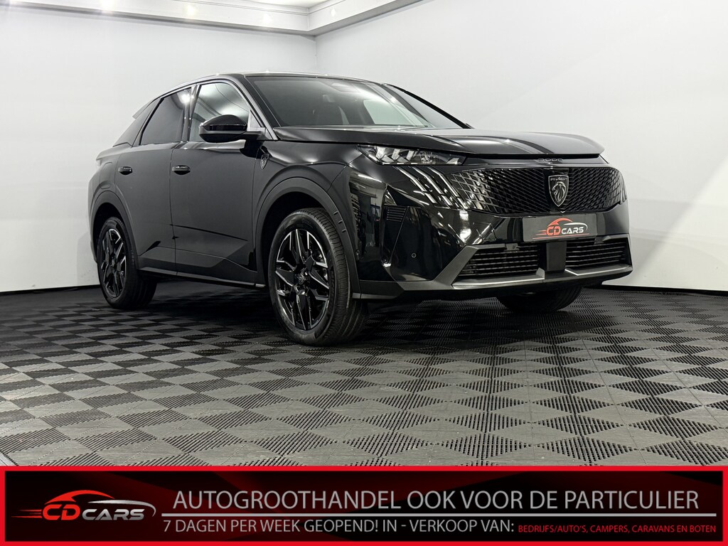 Peugeot 3008 1.2 Hybrid 136 GT 360 Camera, Navi, Half leder/Alcantara, Memory stoelen, Stoelverwarming, Elektrische achterklep, Rijstrook correctie, Keyless start