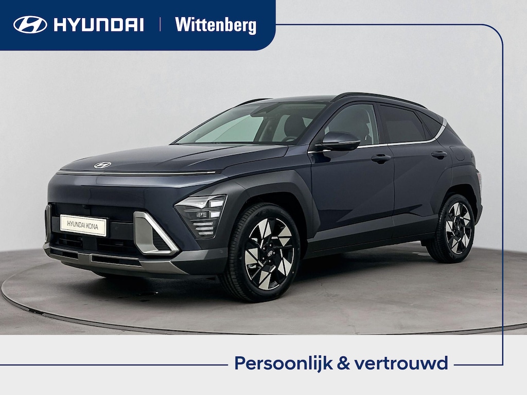 Hyundai Kona 1.6 GDI HEV Premium | 19 INCH VELGEN | APPLE CARPLAY | ACHTERUITRIJCAMERA