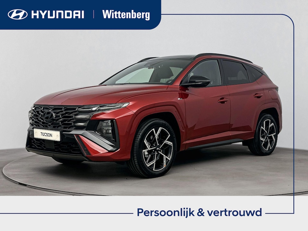 Hyundai Tucson 1.6 T-GDI HEV N Line | Apple Carplay/Android Auto | Lichtmetalen velgen 5-spaaks 19" N Line| Navigatiesysteem full map | Nieuw snel leverbaar