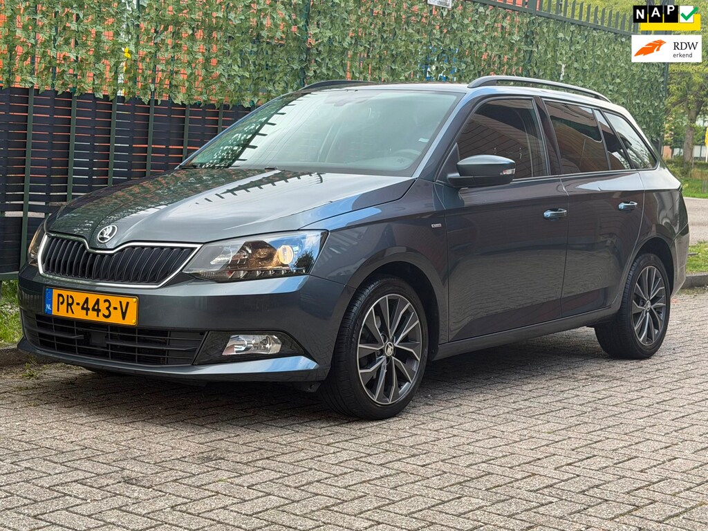 Skoda Fabia Combi 1.0 TSI Drive grijs 2017 CRUISE|NAVI|NAP
