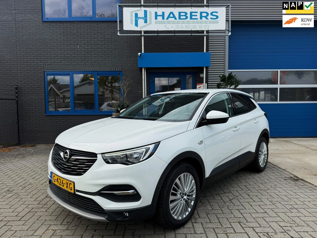 Opel Grandland X 1.2 Turbo Innovation 131PK|NL Auto|Navi|Carplay|Camera|AUT|BLIS|Lane Assist|Cruise|Sportstoelen|Full Led|Isofix