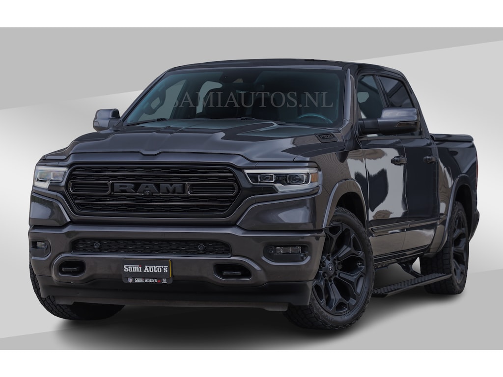 Dodge Ram LIMITED | HEMI 5.7 V8 | MWK KLEP | BOM VOL | GRANITE GRIJS KLEUR | LUCHTVERING | MEEST LUXE | CREW CAB 5 PERSOONS | GRIJS KENTEKEN | DUBBEL CABINE DC |