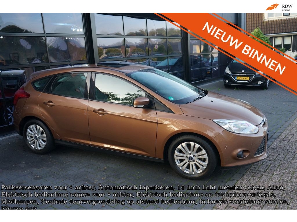 Ford Focus 1.0 EcoBoost Lease, IPI, Airco, PDC, Elek pakket, Open dak