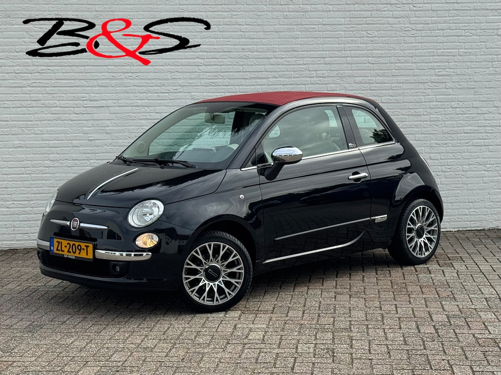 Fiat 500C 1.2 500S Cabrio Camera Clima Carplay All-Seasonbanden Parkeersensoren Achter