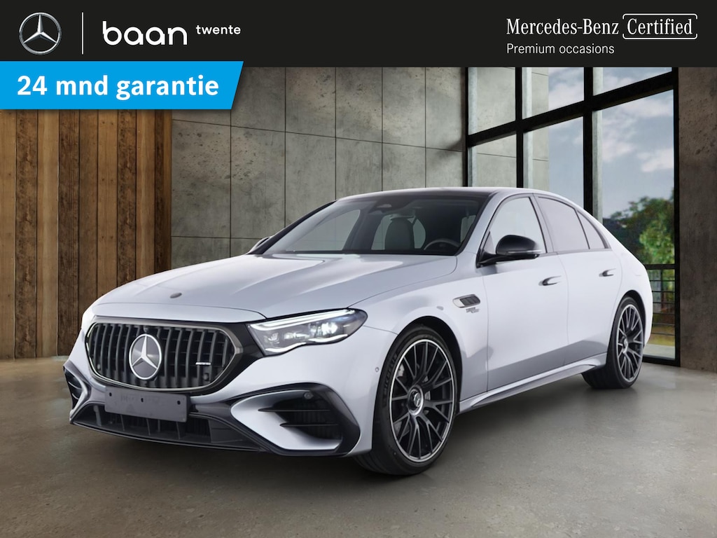 Mercedes-Benz E-klasse AMG E 53 4-Matic+ | Panoramadak | MBUX Superscreen | Burmester 4D surroud sound | AMG Nightpakket I en II | Winterpakket | Achterasbesturing