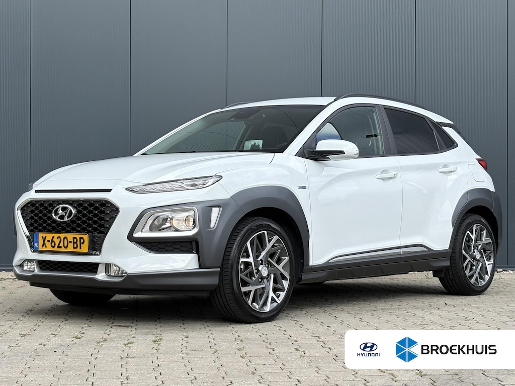 Hyundai Kona 1.6 GDI HEV Fashion / Airco / Trekhaak, geremd tot 1300 kg / Apple Carplay/Android Auto / Cruise Control / Automaat /