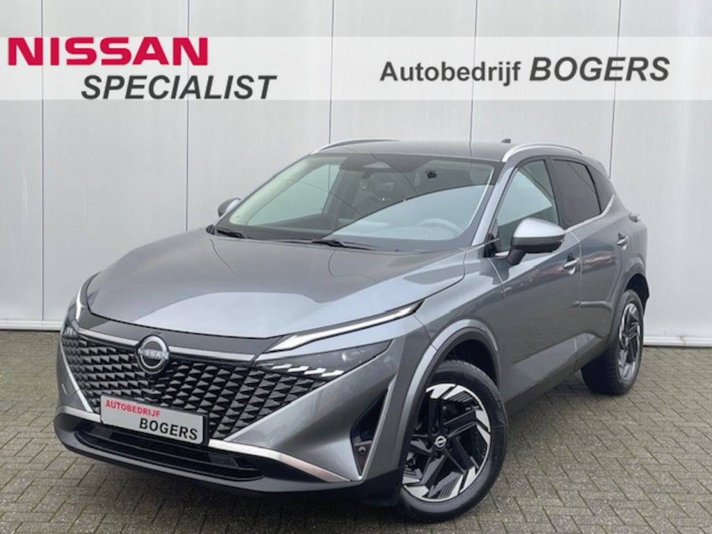 Nissan Qashqai 1.3 MHEV N-Connecta Automaat Navigatie, Panoramadak, Head Up Display, Stoel/Stuurverwarming, El. achterklep, Climate Control, Adaptive Cruise Control