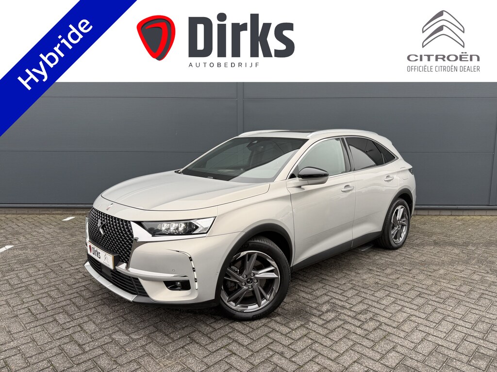 DS 7 Crossback 300pk E-Tense 4x4 Opera (Elektrisch Schuifdak - Leder incl verwarming/koeling/massage/geheugen - NightVision - Focal Electra - Elektrische Klep - 360gr Camera - Adaptieve Cruise Controle)
