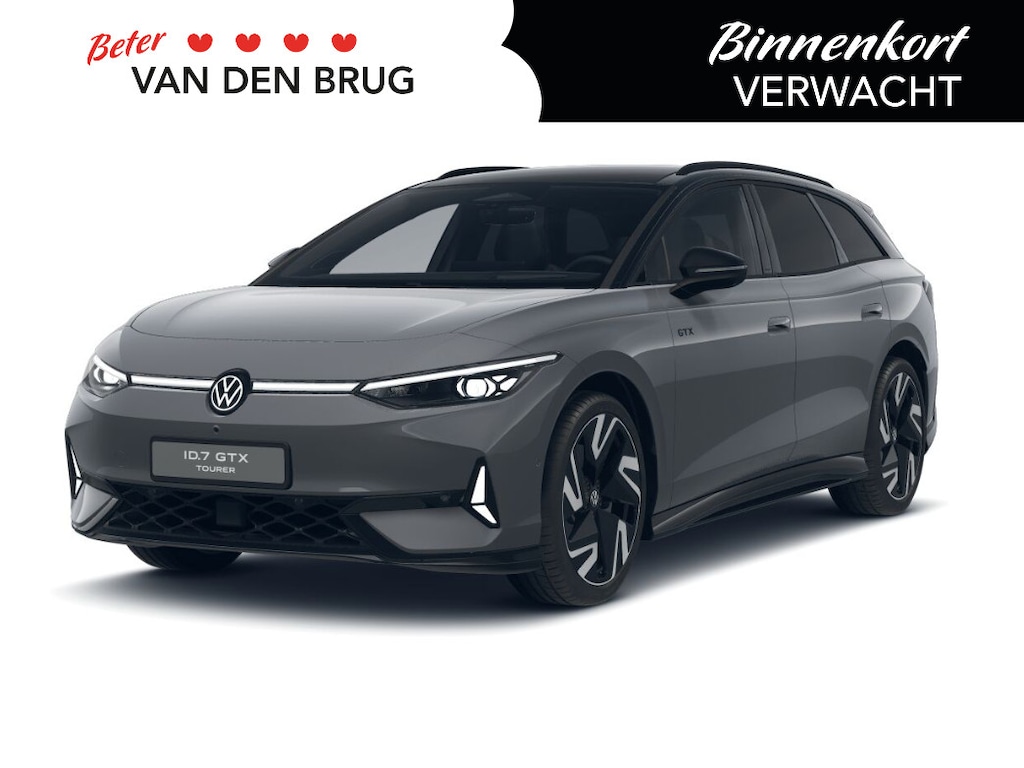 Volkswagen ID.7 GTX Limited Edition 86 kWh accu, 250 kW / 340 PK V | Trekhaak | Warmtepomp | Panoramadak | Matrix-Led | Harman Kardon | DCC | Stoel verwarming & koeling met massagefunctie | Head Up | 360 camera |