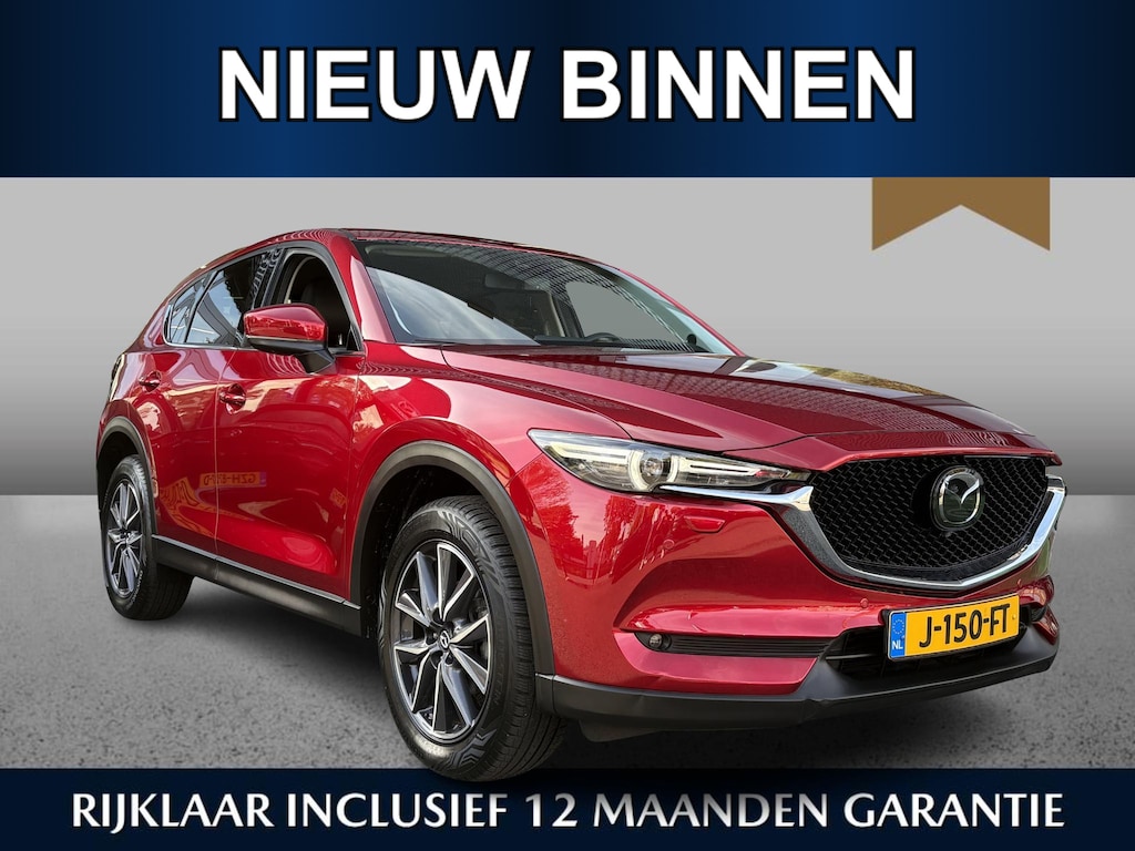 Mazda CX-5 2.5 SkyActiv-G 194 GT-M 4WD 1e eigenaar | Dealer onderhouden | Trekhaak | Carplay | 360 Camera | HUD | Leder