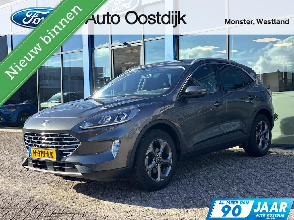 Ford Kuga 1.5 EcoBoost Titanium 120PK Afn. Trekhaak Winterpack Camera Cruise Navi Climate Keyless Full-LED 18'' Velgen Privacy Glass *1600KG Trekgewicht*