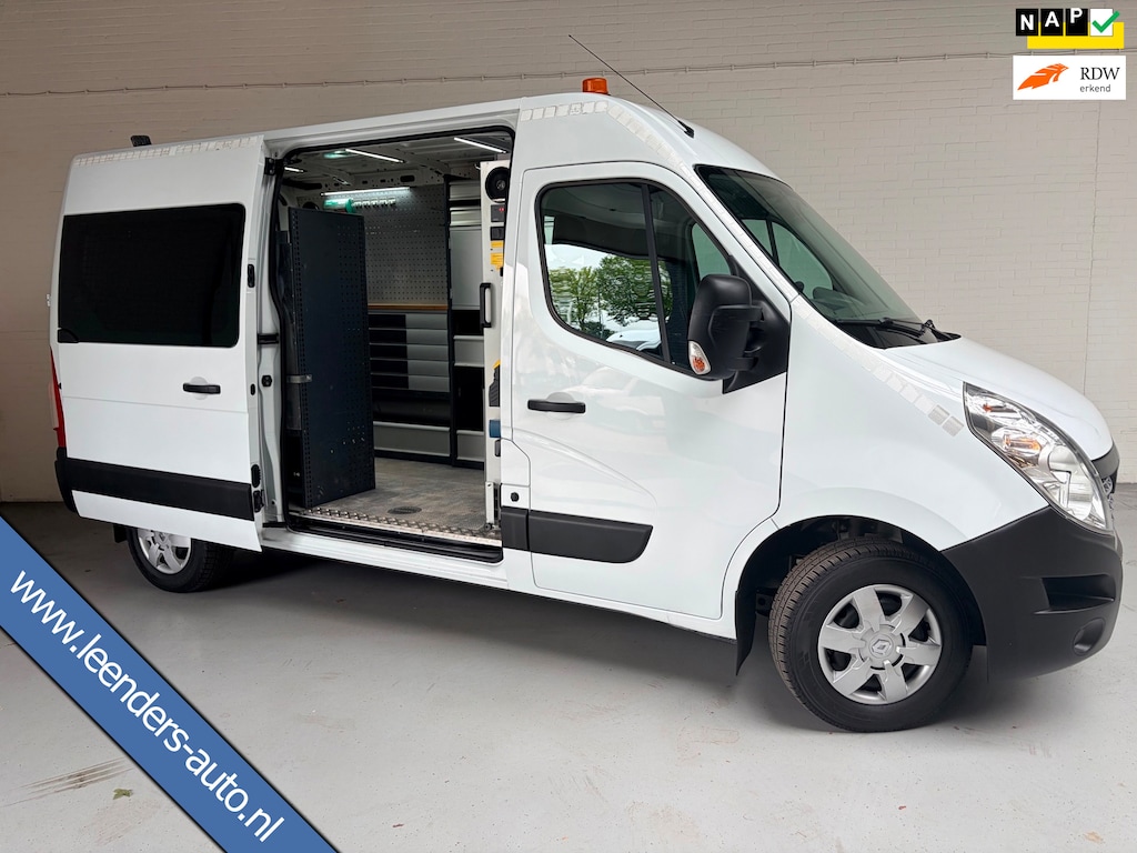 Renault Master Servicewagen T35 2.3 dCi 145pk euro6 L2H2 BOTT Inrichting, Victron omvormer, Standkachel, Trekhaak, RIJKLAARPRIJS!