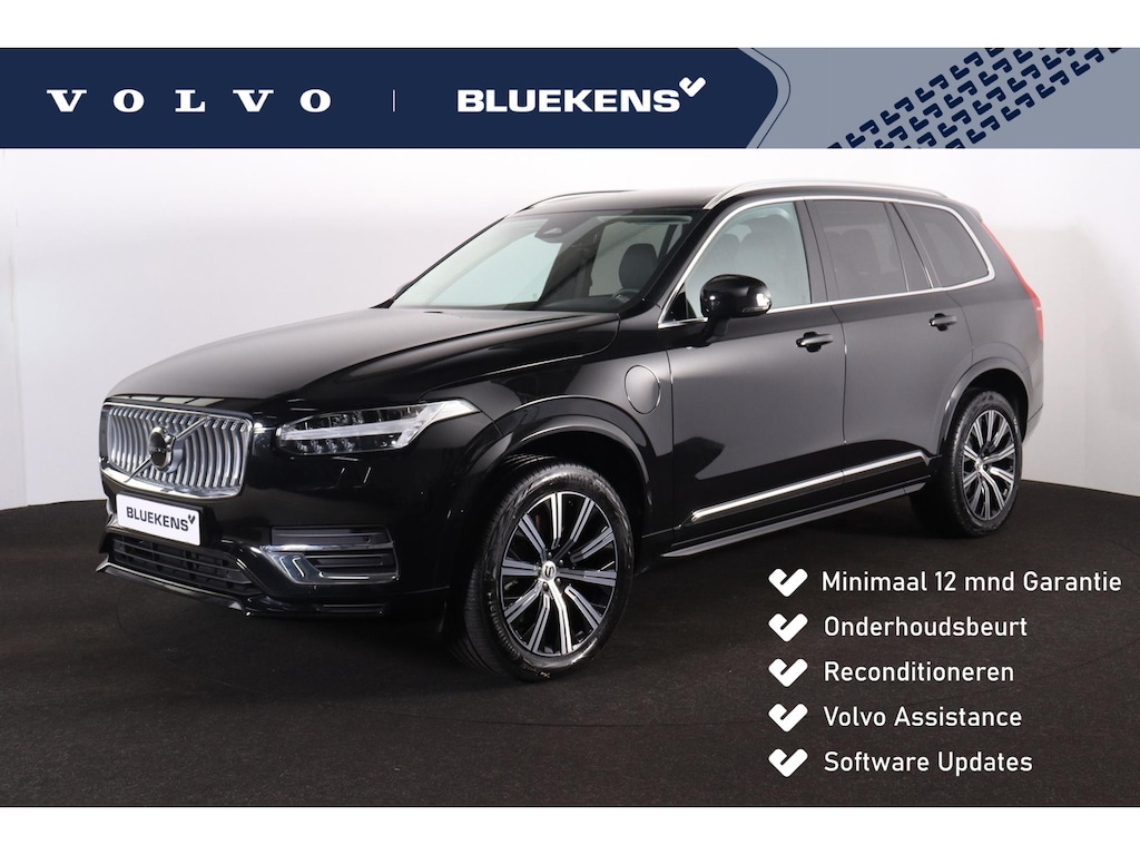 Volvo XC90 T8 Recharge AWD Core Bright - IntelliSafe Assist & Surround - Adaptieve LED koplampen - Harman/Kardon audio - Parkeercamera achter - Verwarmde voorstoelen, stuur & achterbank - Parkeersensoren voor & achter - Draadloze tel. lader - Extra getint glas - Inklapbare trekhaak - 20' LMV