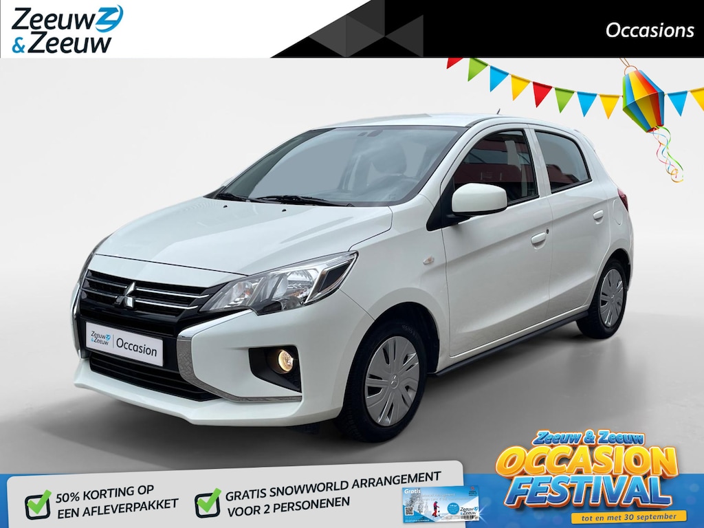 Mitsubishi Space Star 1.2 Connect+ | Carplay/Android auto | Airco | Elektrische ramen | 4 seizoen banden | 1ste eigenaar |