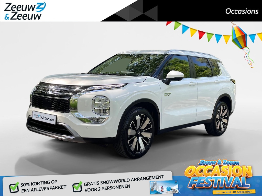 Mitsubishi Outlander 2.4 PHEV First Edition | NAVI | 4X4 | YAMAHA GELUID | LEER/ALCANTARA | DUAL CLIMATE |