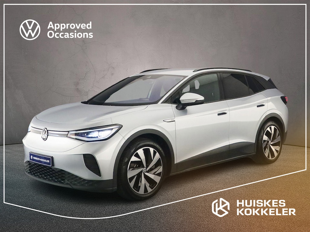 Volkswagen ID.4 Pro 77 kWh 204pk Automaat, Warmtepomp, Stoelverwarming, Stuurverwarming, Adaptive cruise control, 360 camera, Navigatie, App-connect, Elektrische achterklep, Dodehoeksensoren