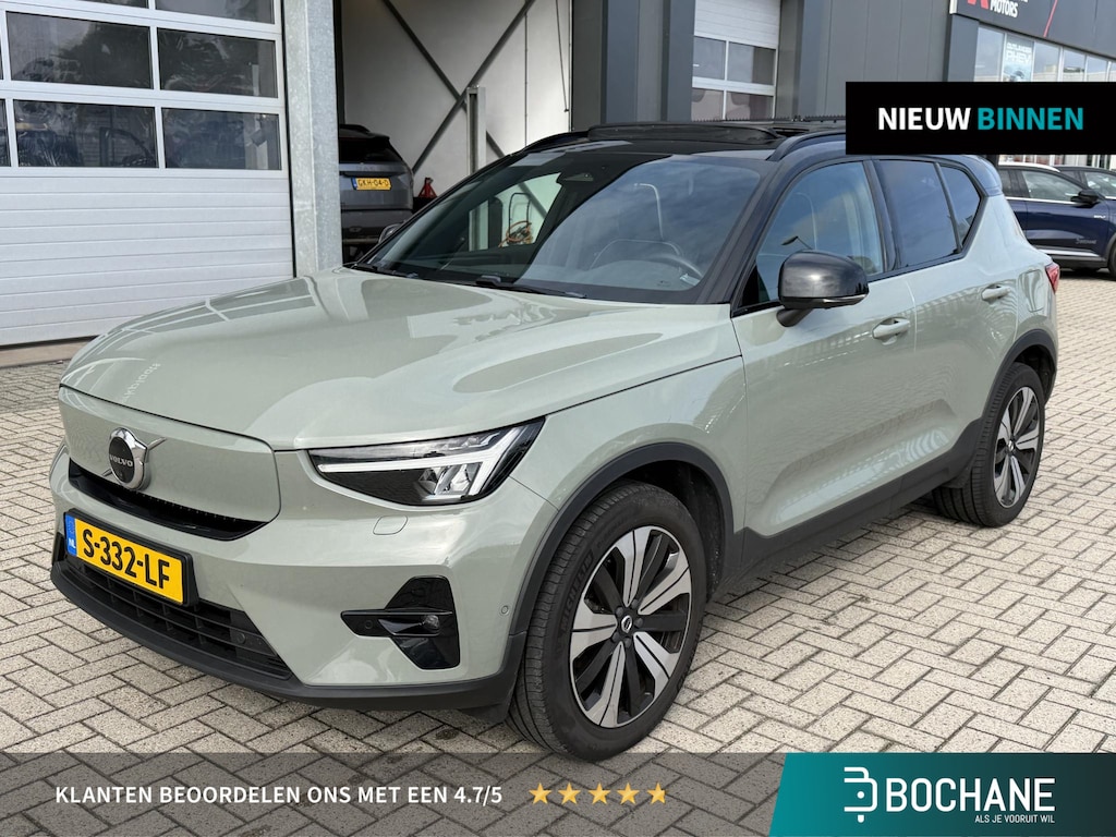 Volvo XC40 Recharge Ultimate 70 kWh | 95,1% SoH | Panoramadak | 360° camera | Trekhaak elektrisch wegklapbaar | Apple Carplay/Android Auto | 1e eigenaar!