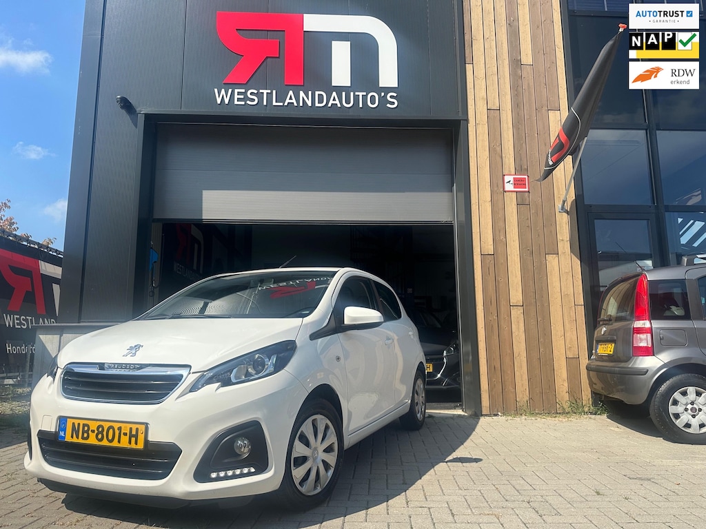 Peugeot 108 1.0 e-VTi Blue Lion/ZUINIG/airco/dealer-ondh/2 sleutels/nette auto