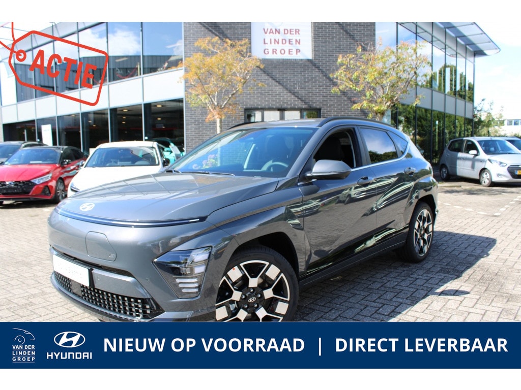 Hyundai Kona Electric Premium Luxe 64.8kWh met € 3.000,- Voorraadactie