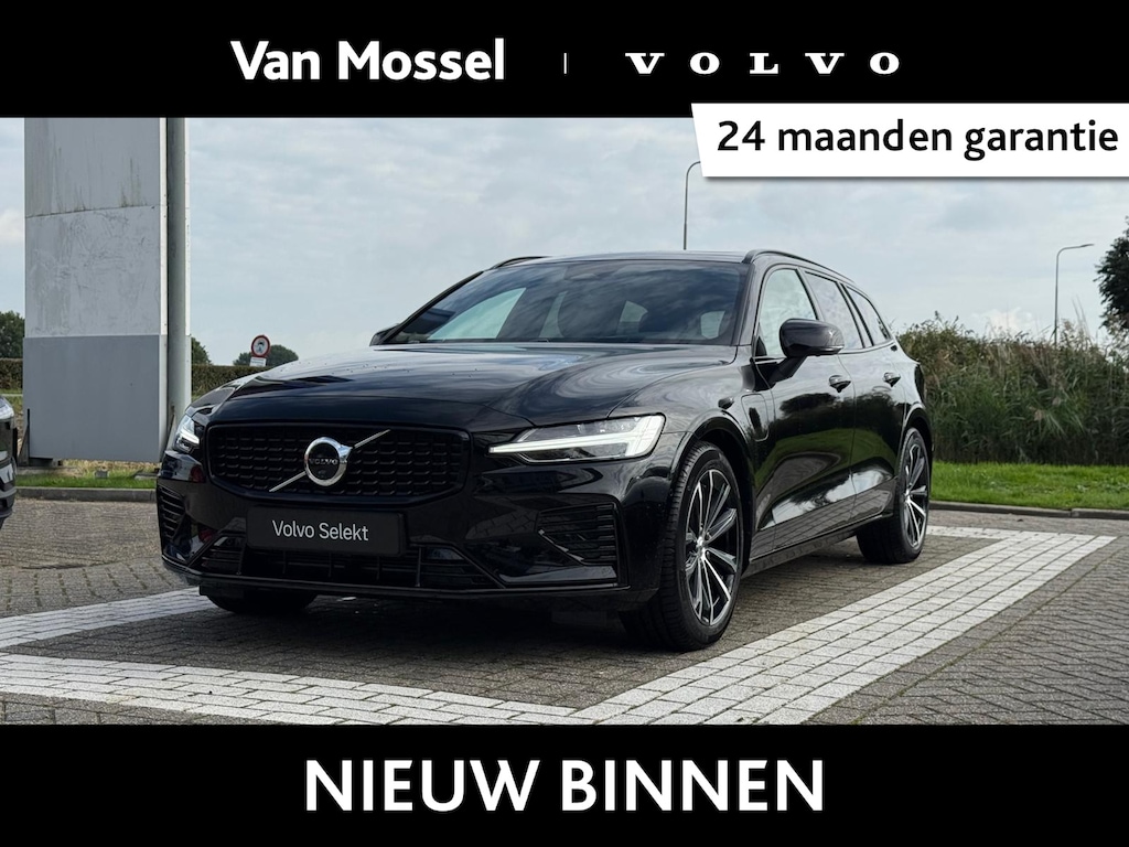 Volvo V60 T8 Plug-in hybrid AWD Plus Dark | Trekhaak | Harman / Kardon | Head-Up Display | 360 Graden Camera | Panoramadak |