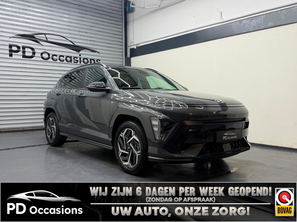 Hyundai Kona 1.6 GDI HEV N Line - Elek. Stoelen. - Camera - Clima - Carplay
