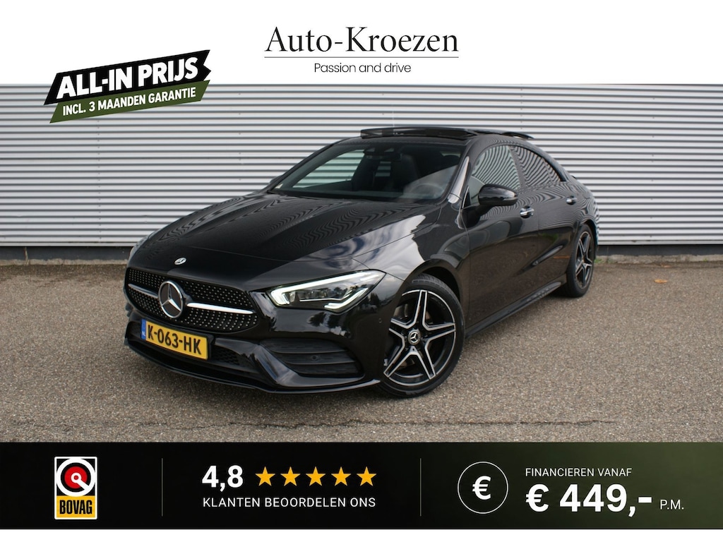 Mercedes-Benz CLA 200 ///AMG Pakket | Pano | Sfeer | Org NL | Night Pakket | Carplay