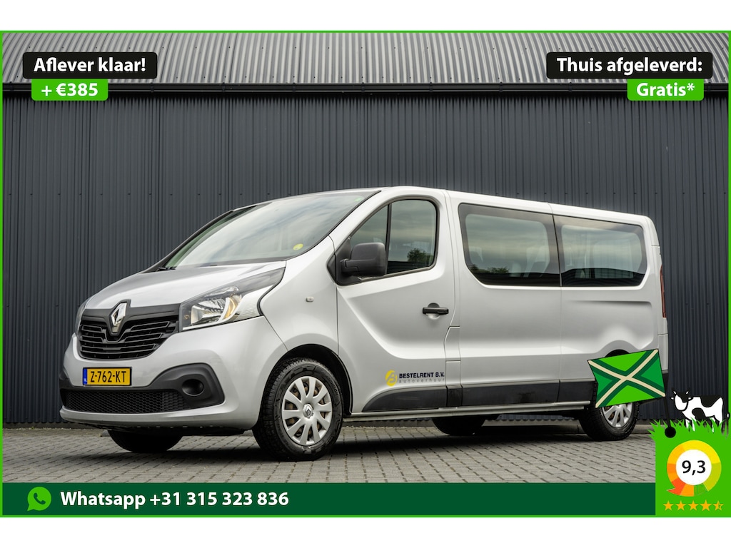 Renault Trafic Passenger **1.6dCi 9-Pers L2H1 | Incl. BPM, BTW vrij | R-Link | Navi | Airco | Cruise | PDC | MF Stuur | Start / Stop**