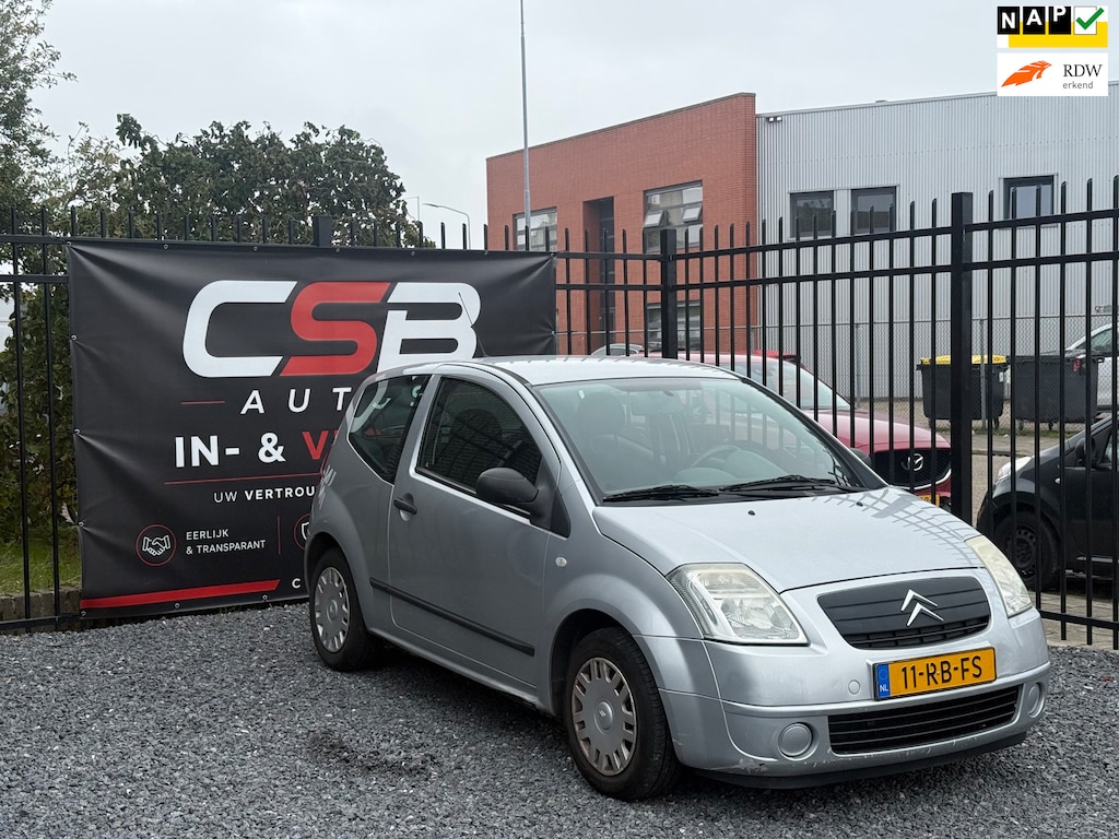 Citroën C2 1.4i Furio CRUISE CONTROLE!AIRCO!APK2027!KOOPJE!